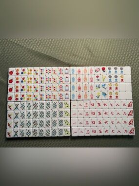 Unbranded American Mahjong Orange Tiles